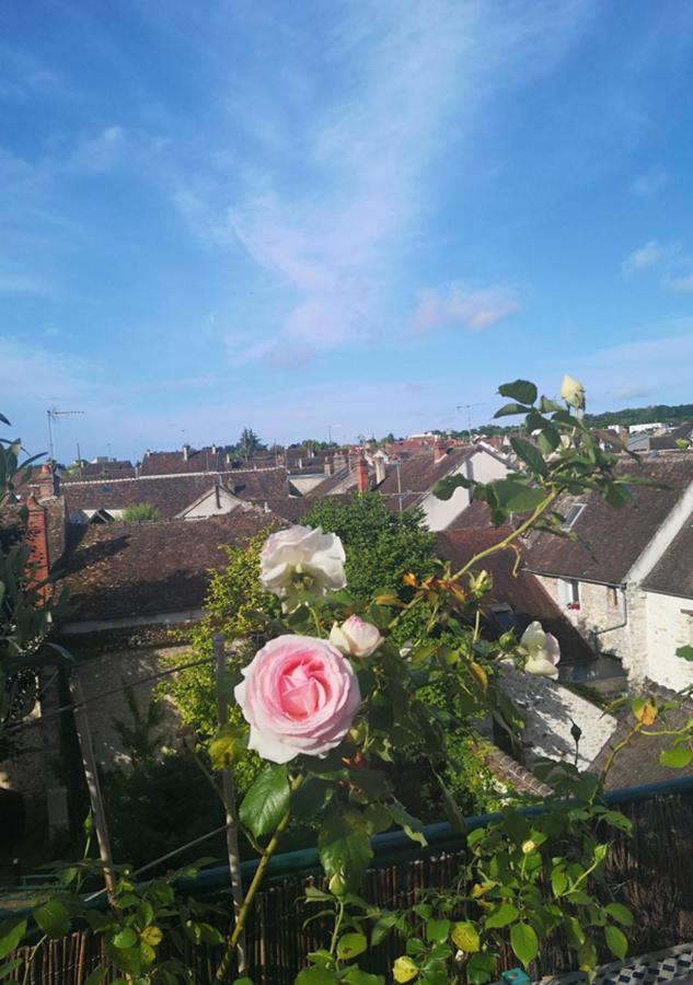 Appartement Atelier d'Art - vue panoramique à Moret-sur-Loing Extérieur photo