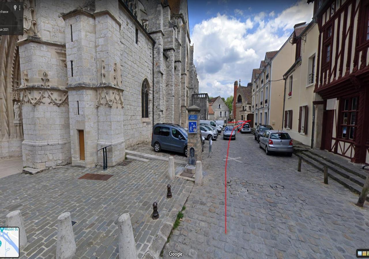 Appartement Atelier d'Art - vue panoramique à Moret-sur-Loing Extérieur photo